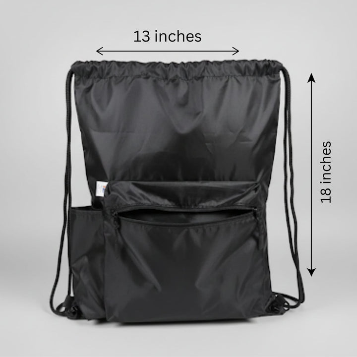 Drawstring Bag with Bottle Pocket – Ehram.pk