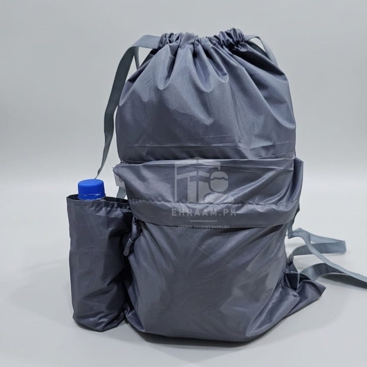 Drawstring Bag with Bottle Pocket – Ehram.pk