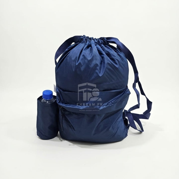 Drawstring Bag with Bottle Pocket – Ehram.pk
