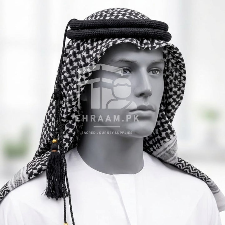 Arabic Rumal with Ring (Agal) – Ehram.pk